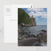 Carte Postale Phare de Split Rock (Devant / Derrière)