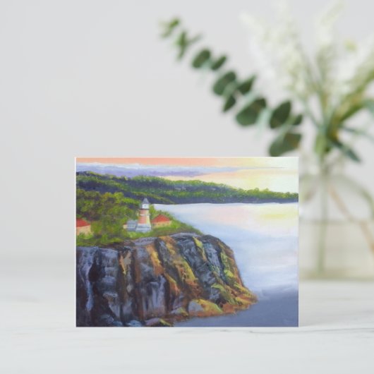 Carte Postale Phare de Split Rock (Debout devant)