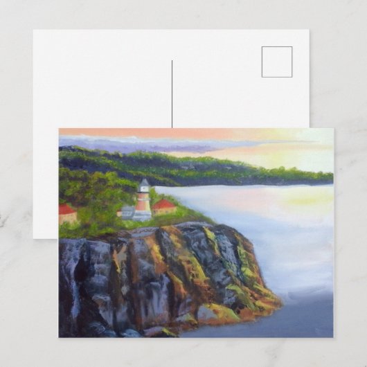 Carte Postale Phare de Split Rock (Devant / Derrière)