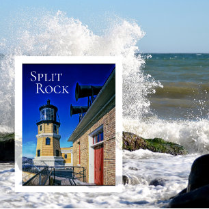 Carte Postale Phare de Split Rock, Côte Nord, Lac Supérieur