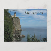 Carte Postale Phare de Split Rock dans le Minnesota (Devant)