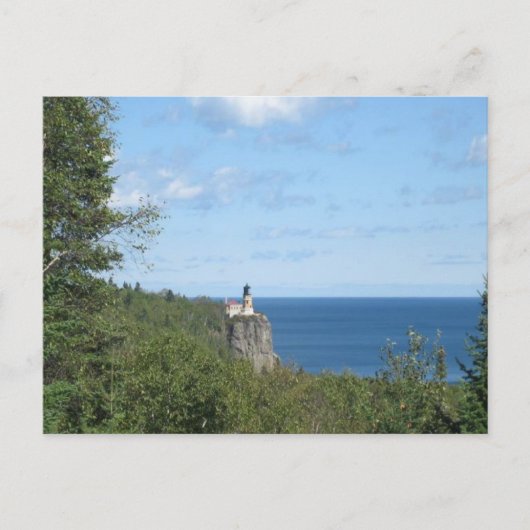 Carte Postale Phare De Split Rock-Deux Ports Mn. (Devant)