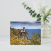 Carte Postale Phare de Split Rock Minnesota (Debout devant)