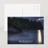 Carte Postale Phare de Split Rock Minnesota (Devant / Derrière)