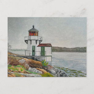 Carte Postale Phare de Squirrel Point