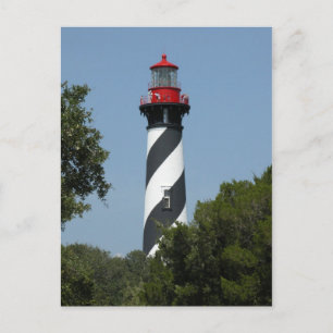 Carte Postale Phare de St Augustine en Floride