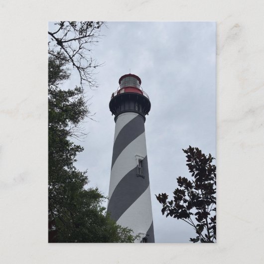 Carte Postale Phare de St. Augustine Floride (Devant)