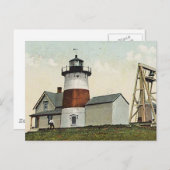 Carte Postale Phare de Stratford Point (Devant / Derrière)