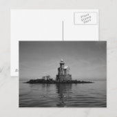 Carte Postale Phare de Stratford Shoal (Devant / Derrière)