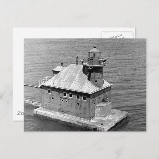 Carte Postale Phare de Sturgeon Bay Canal North Pierhead (Devant / Derrière)