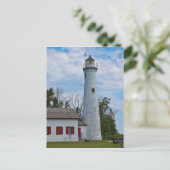 Carte Postale Phare de Sturgeon Point (Debout devant)