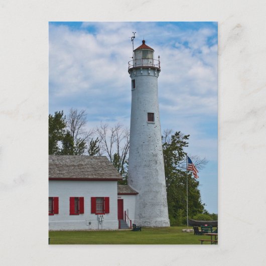 Carte Postale Phare de Sturgeon Point (Devant)