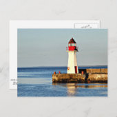 Carte Postale Phare de Terre-Neuve (Devant / Derrière)