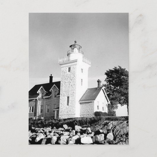 Carte Postale Phare de Thirty Mile Point (Devant)