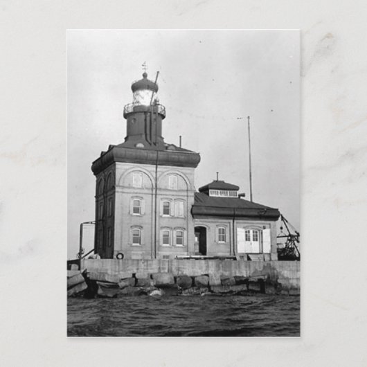 Carte Postale Phare de Toledo Harbour (Devant)
