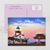 Carte Postale Phare de Twilight (Devant / Derrière)