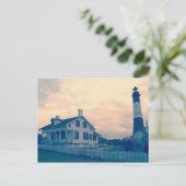 Carte Postale Phare de Tybee Island (Debout devant)