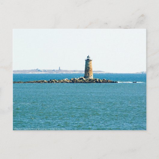 Carte Postale Phare de Whaleback (Devant)