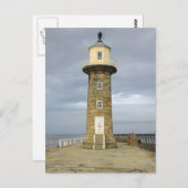 Carte Postale Phare de Whitby (Devant / Derrière)