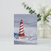 Carte Postale Phare de White Shoal (Debout devant)