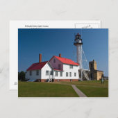 Carte Postale Phare de Whitefish Point (Devant / Derrière)