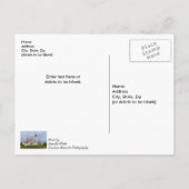 Carte Postale Phare De Whitefish Point Penser À Vous (Dos)