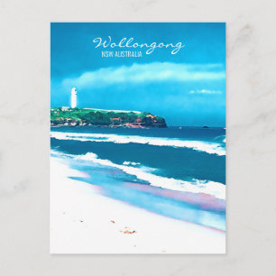 Carte Postale Phare de Wollongong Beach NSW
