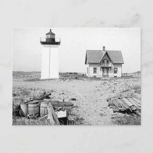 Carte Postale Phare de Wood End (Devant)