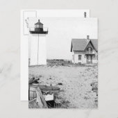 Carte Postale Phare de Wood End (Devant / Derrière)