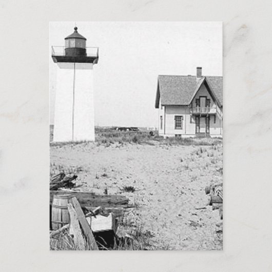 Carte Postale Phare de Wood End (Devant)