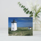 Carte Postale Phare de Wood End, pointe de Cape Cod, Provincetow (Debout devant)
