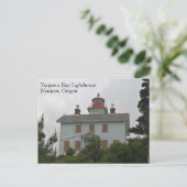 Carte Postale Phare de Yaquina Bay, OU (Debout devant)