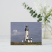 Carte Postale phare de yaquina head (Debout devant)
