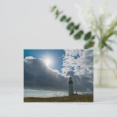 Carte Postale Phare de Yaquina Head (Debout devant)