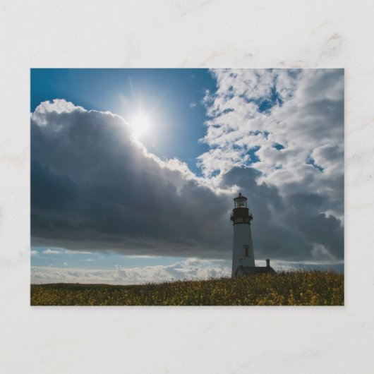Carte Postale Phare de Yaquina Head (Devant)