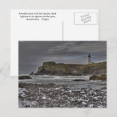 Carte Postale Phare de Yaquina Head (Devant / Derrière)