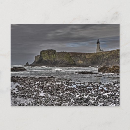Carte Postale Phare de Yaquina Head (Devant)