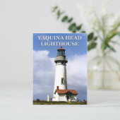 Carte Postale Phare de Yaquina Head, Oregon Postcard (Debout devant)
