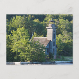 Carte Postale Phare d'East Channel, Michigan