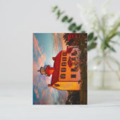 Carte Postale Phare d'East Point (Debout devant)