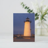 Carte Postale Phare d'Edgartown Marthas Vineyard (Debout devant)