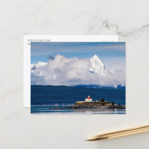 Carte Postale Phare d'Eldred Rock Alaska