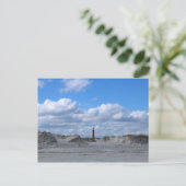 Carte Postale Phare depuis la Plage (Debout devant)