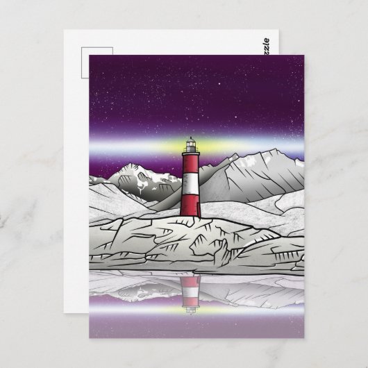 Carte Postale Phare des Eclaireurs Argentine (Devant / Derrière)