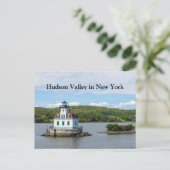 Carte Postale Phare d'Esopus à NY (Debout devant)