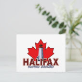 Carte Postale Phare d'Halifax (Debout devant)