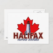 Carte Postale Phare d'Halifax (Devant / Derrière)