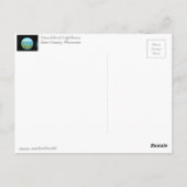 Carte Postale Phare d'île de Cana (Dos)