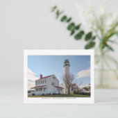 Carte Postale Phare d'île de Fenwick (Debout devant)