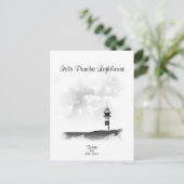 CARTE POSTALE PHARE D'ISLA PANCHA, ESPAGNE (Debout devant)